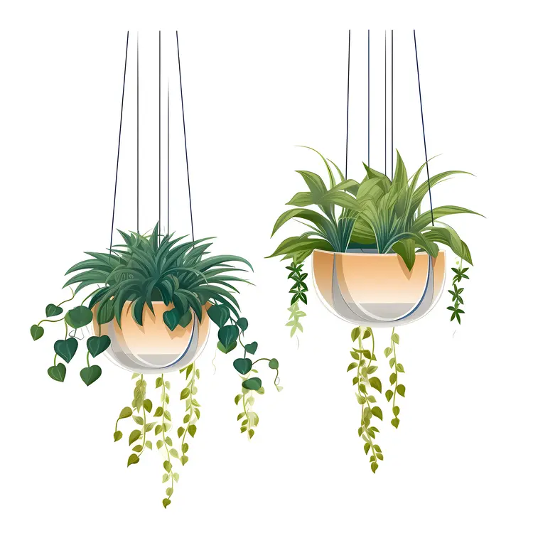 Stylish Hanging Plants