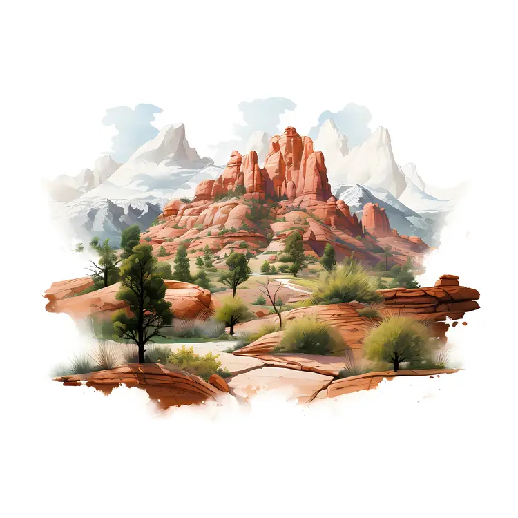 Beautiful Desert Landscape