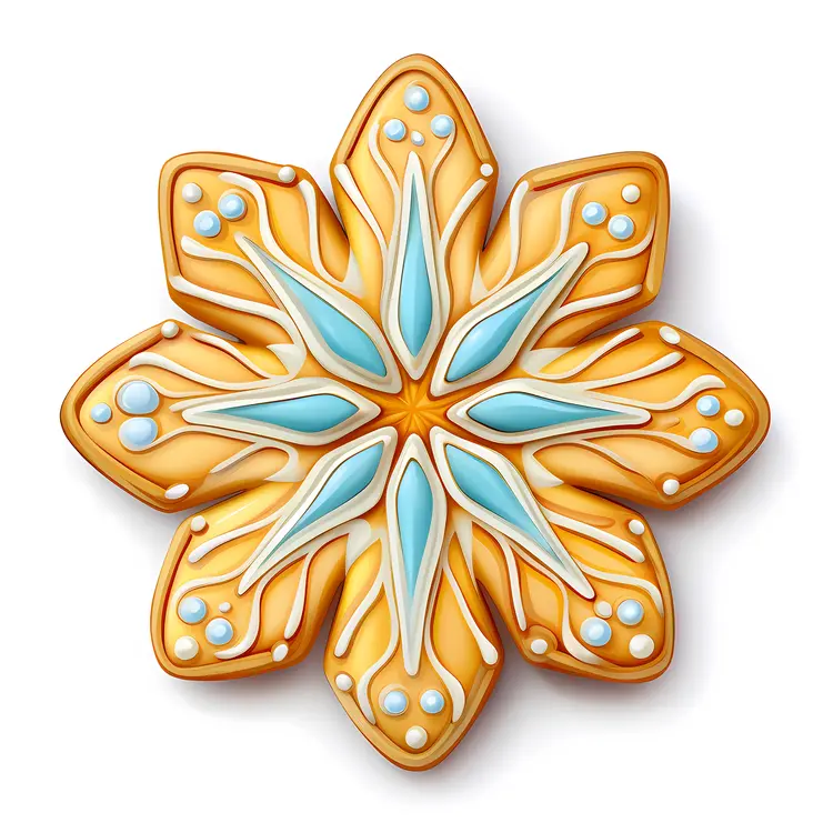 Colorful decorative star