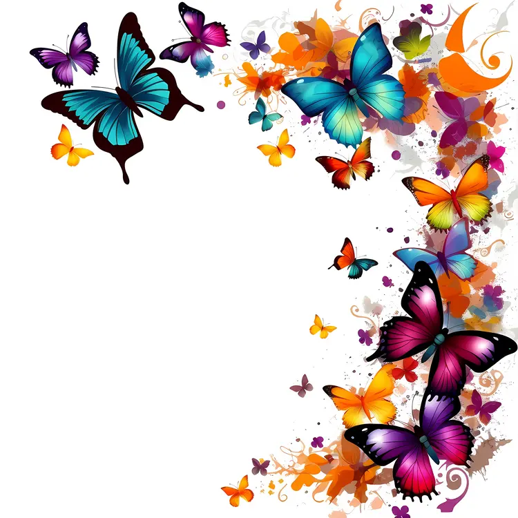 Butterflies and Flowers Corner