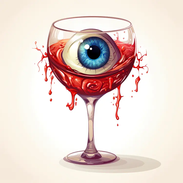 Spooky Halloween Eyeball Cocktail