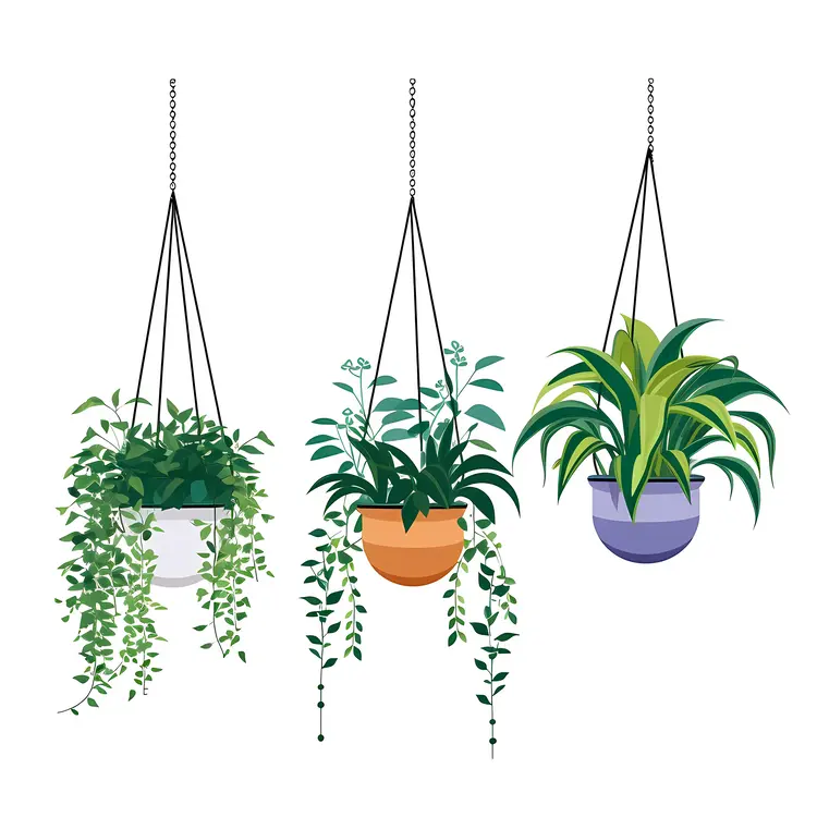 Green Hanging Plants