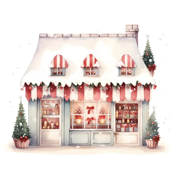Small cute doodle house
