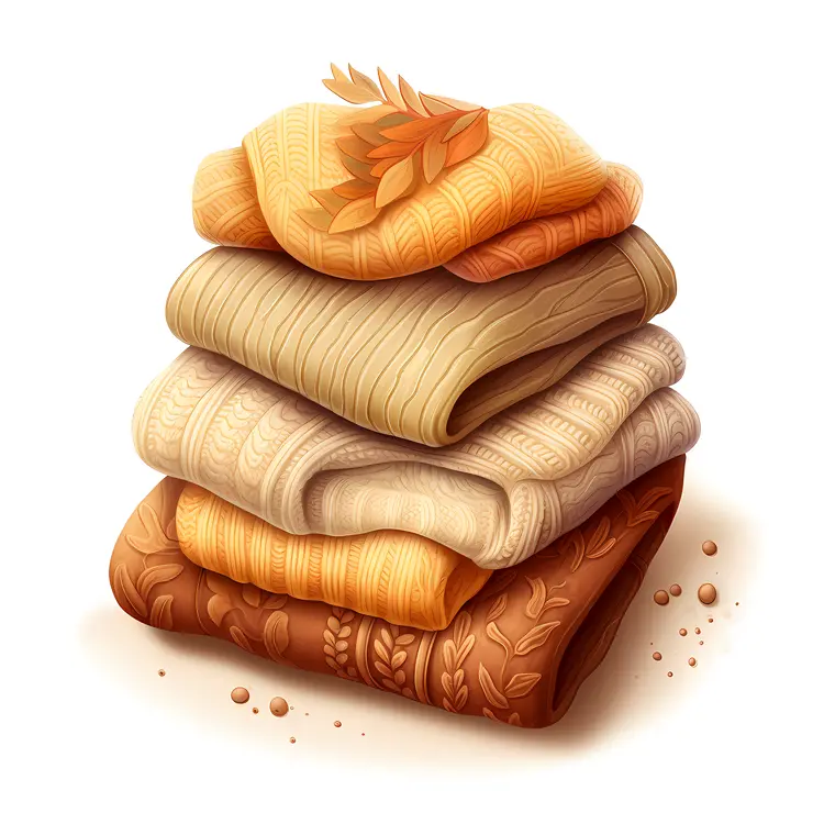 Autumn Stack of Sweaters