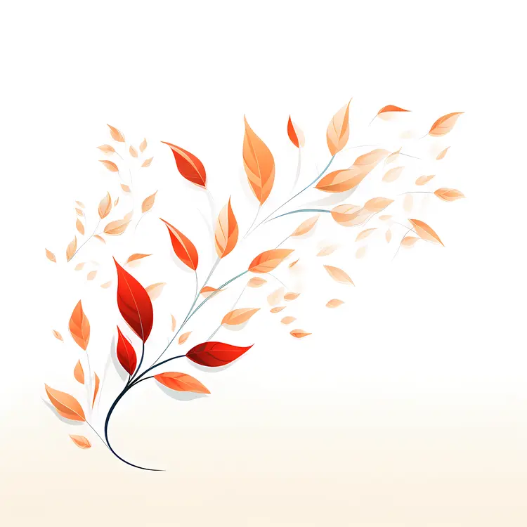 Delicate Autumn Leaves