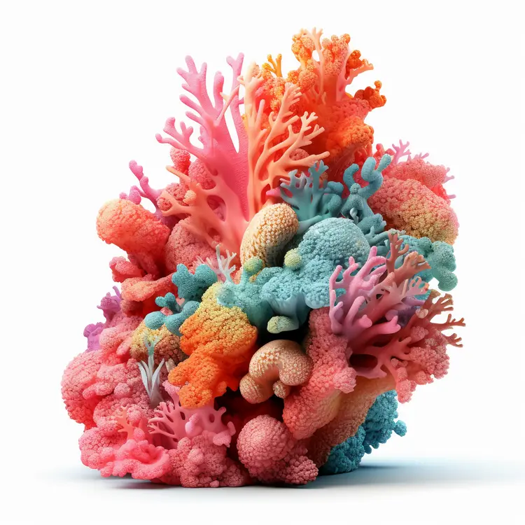 Beautiful Colorful Coral Reef