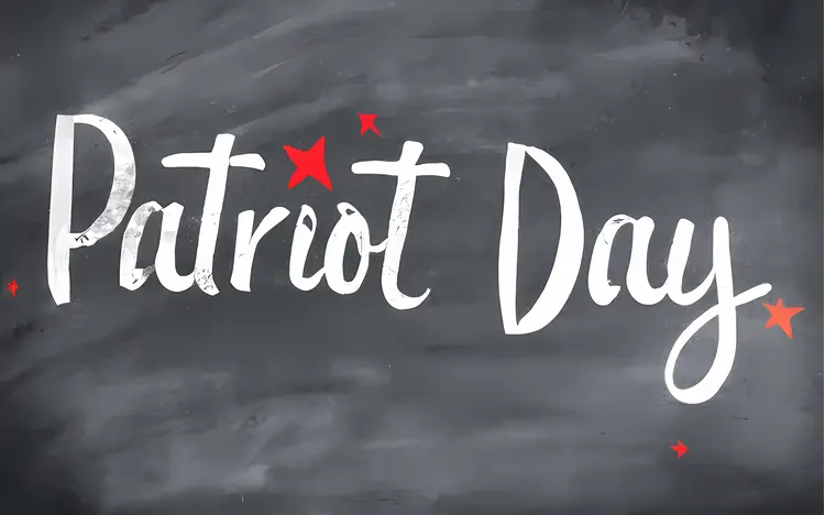 Patriot Day Chalkboard with Stars