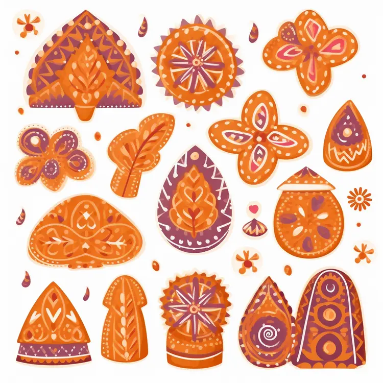 Colorful Rangoli Patterns for Diwali Celebration
