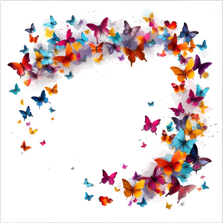 Butterflies and Flowers Arc