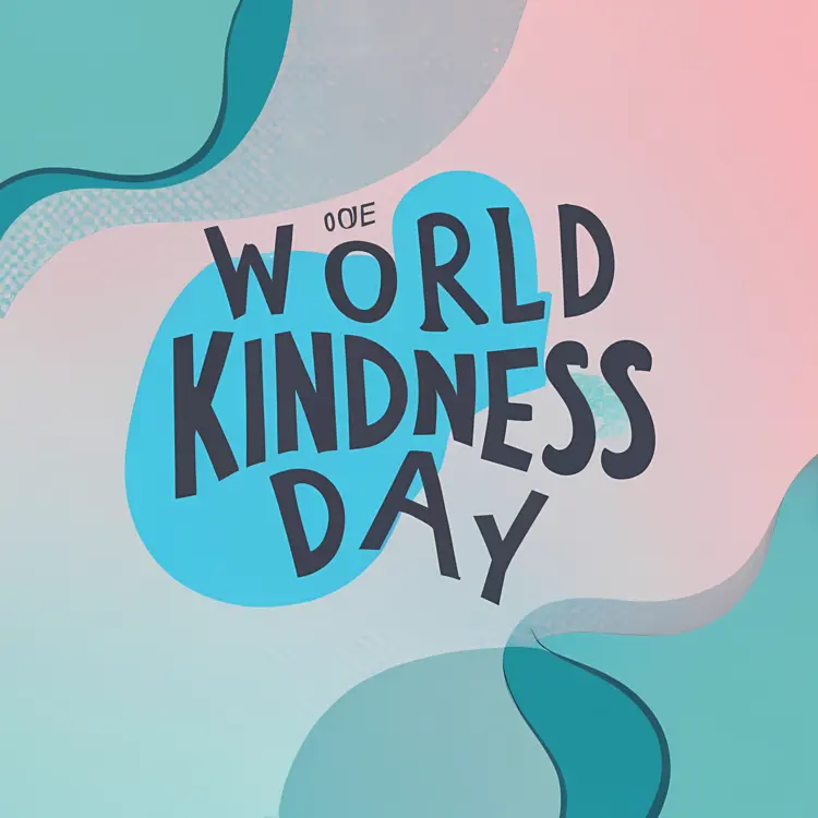 Minimalist World Kindness Day Poster