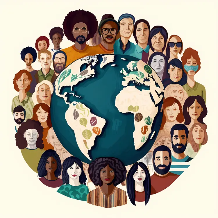 Global Community Around the Earth