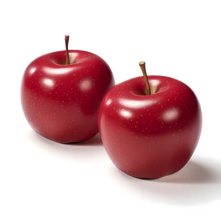 Fresh Red Apples