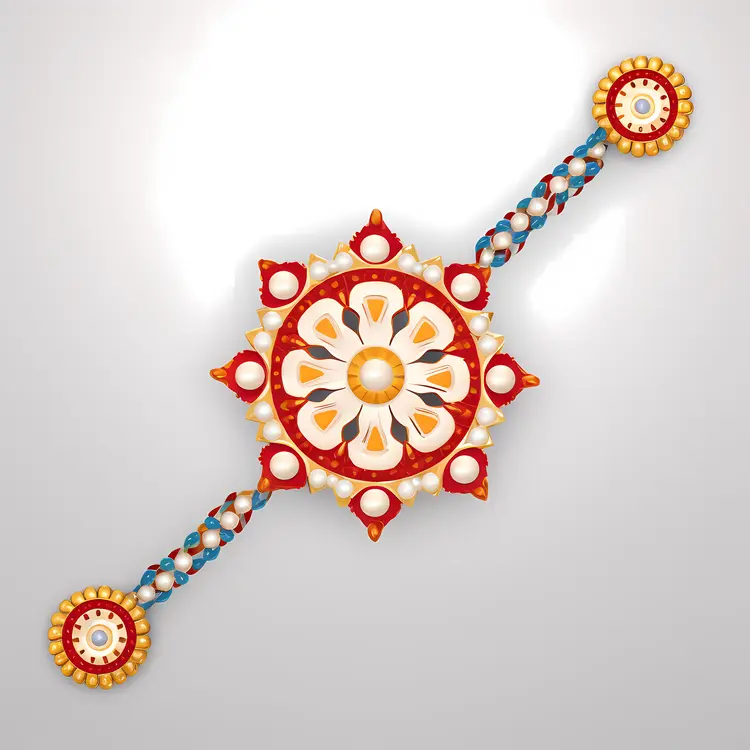 Beautiful Rakhi for Raksha Bandhan Festival