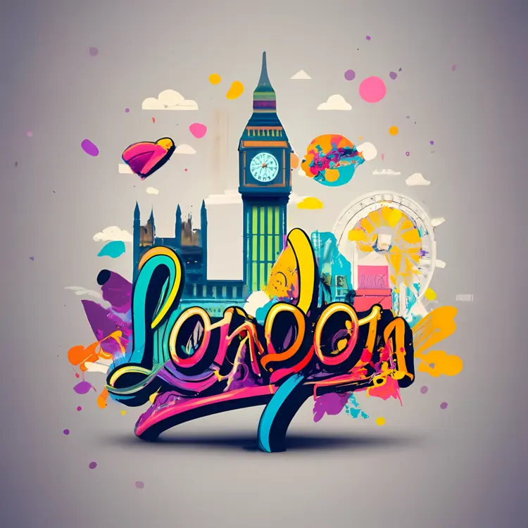 Vibrant London Cityscape