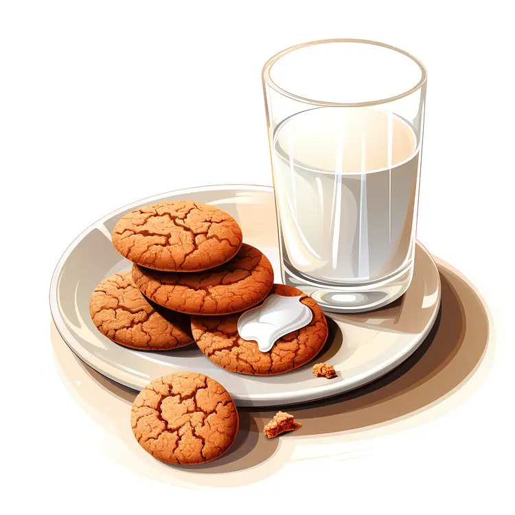 Milk and Cookies with a Bite