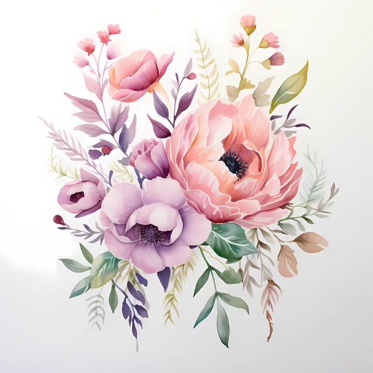 Pastel Floral Arrangement