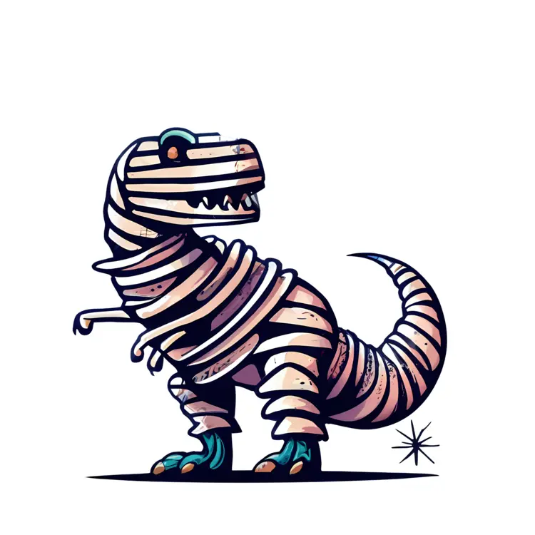 Fun Fantasy Mummy Dinosaur