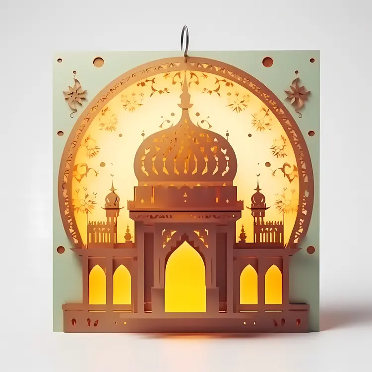 Illuminated Mosque Lantern