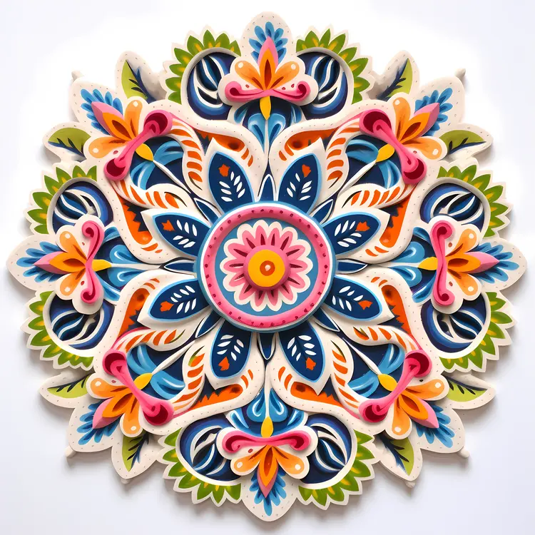 Colorful Mandala Art Design