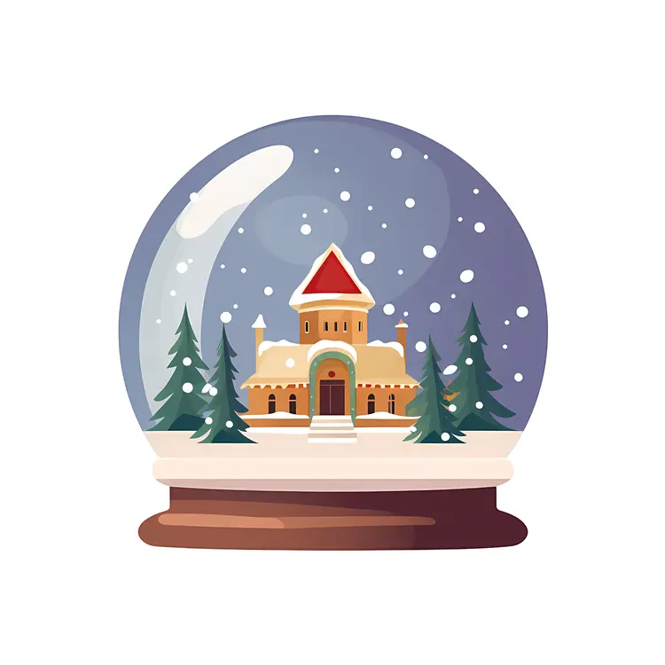 Snow Globe with Castle