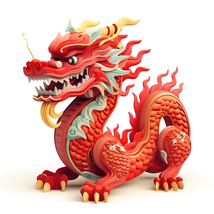 Red Dragon Illustration