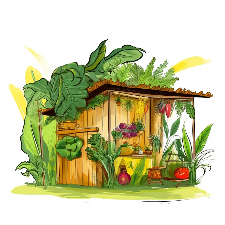 Small Cute Doodle House