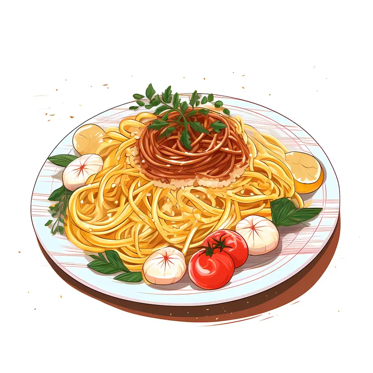 Delicious Spaghetti with Tomatoes and Basil