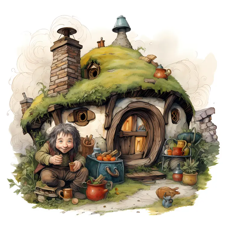 Cute Doodle House