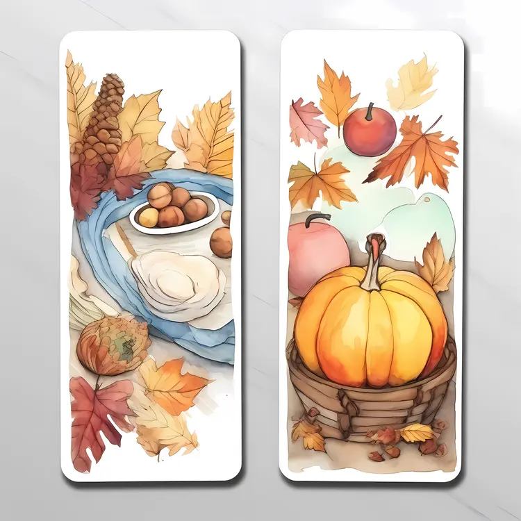 Autumn Harvest Arrangement with Pumpkins and Leaves