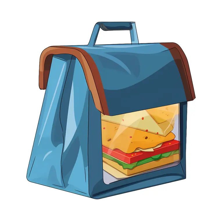 Sandwich Bag with Sandwich