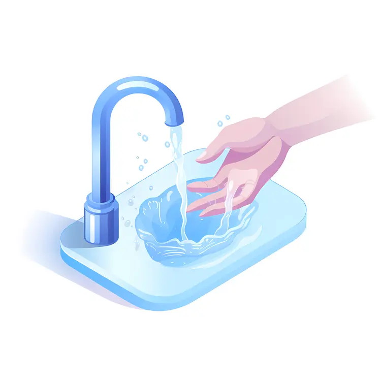 Hand Washing with Soap and Water
