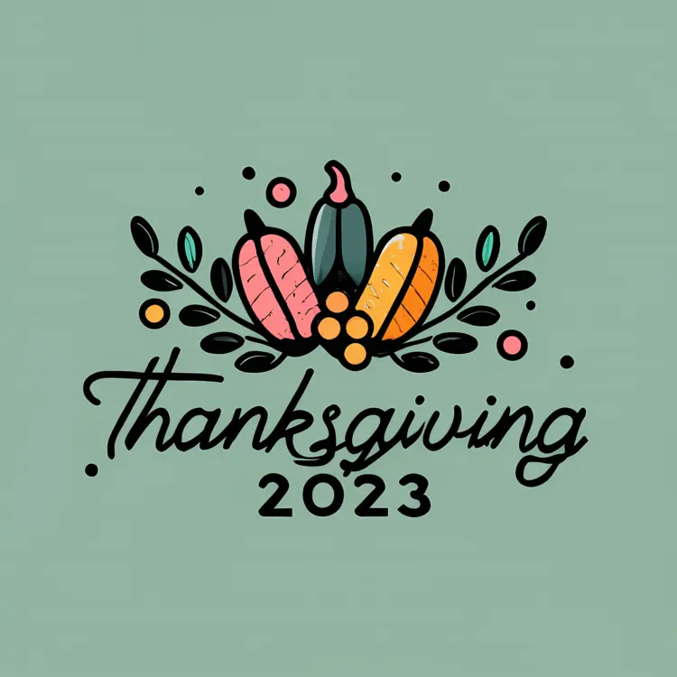 Thanksgiving 2023 Celebration Banner