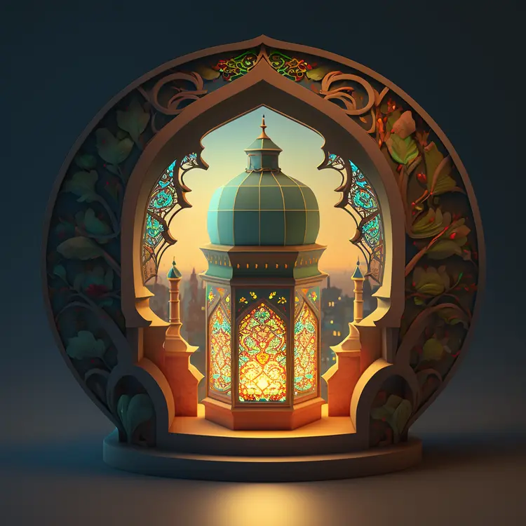 Beautiful Lantern with Intricate Design for Festival Celebrations