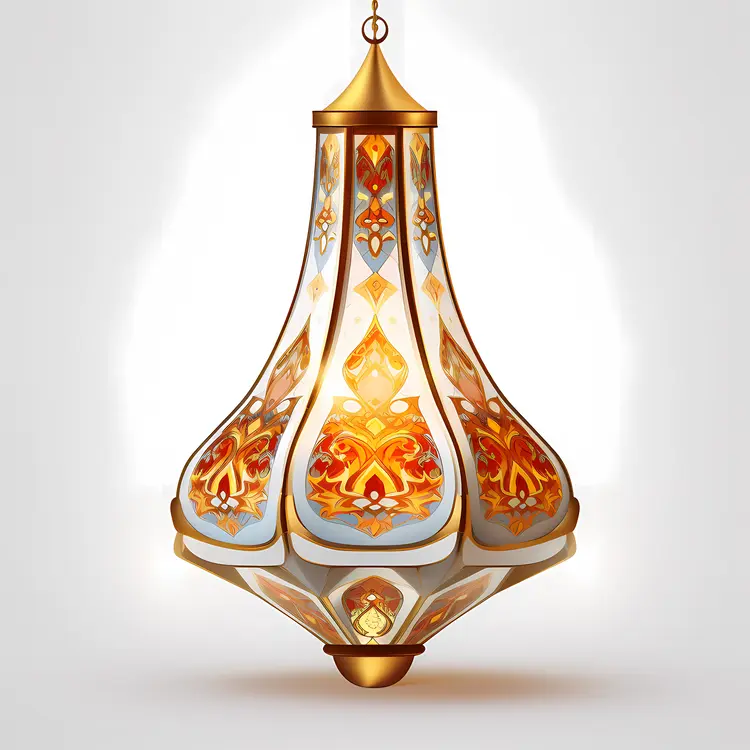Ornate Lantern with Intricate Patterns