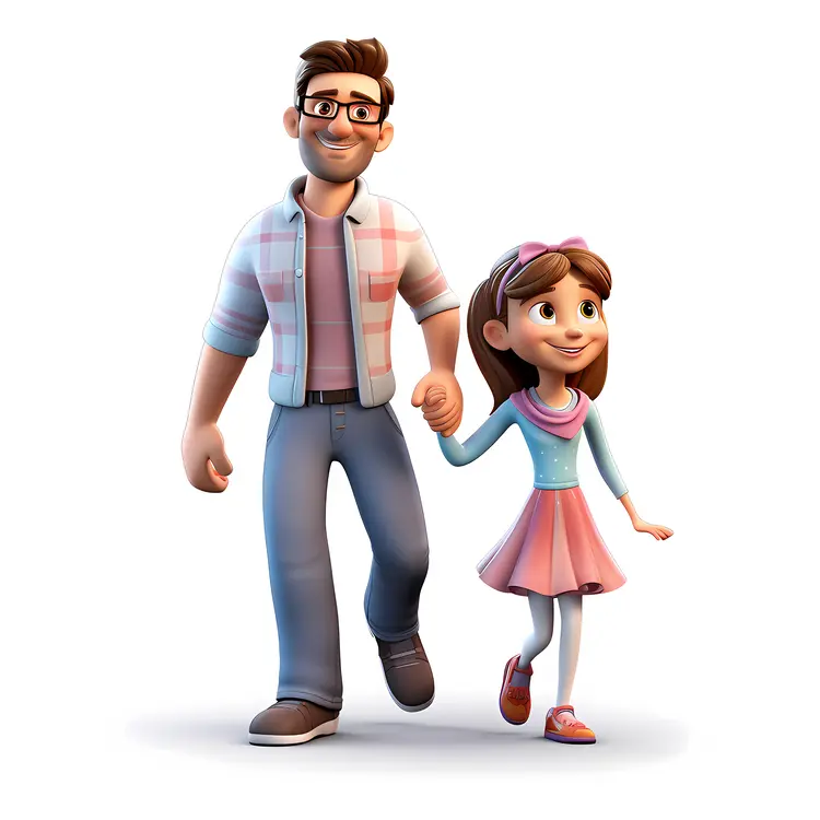 Father and Daughter Bonding Time