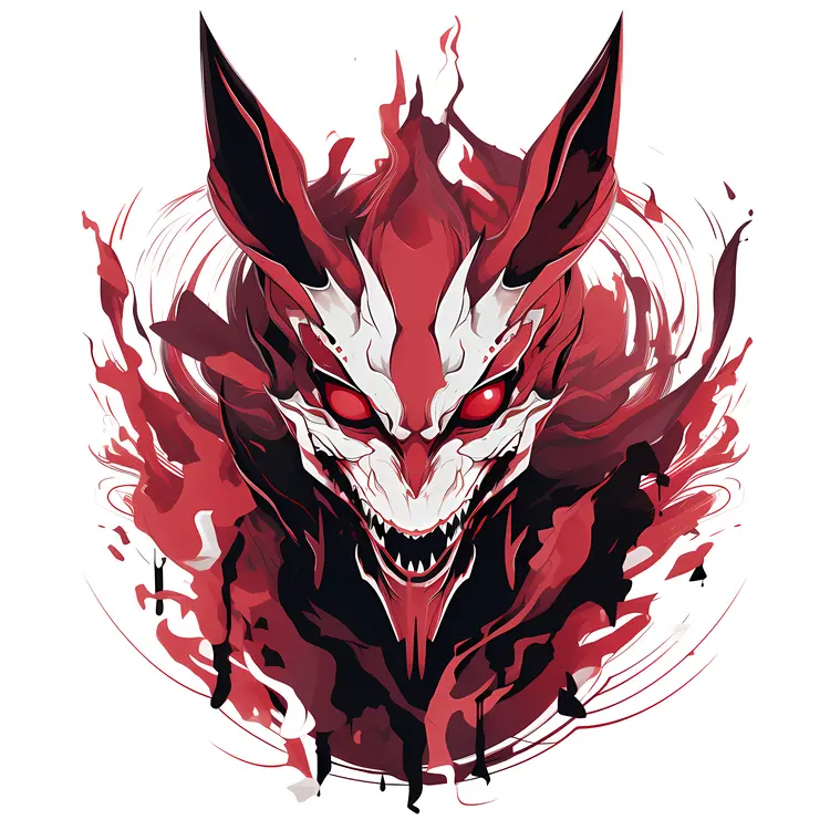 Fiery Red Demon Illustration for Halloween
Fiery Red Demon Illustration for Halloween