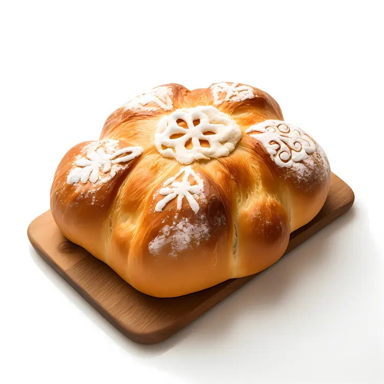 Beautifully Decorated Bread