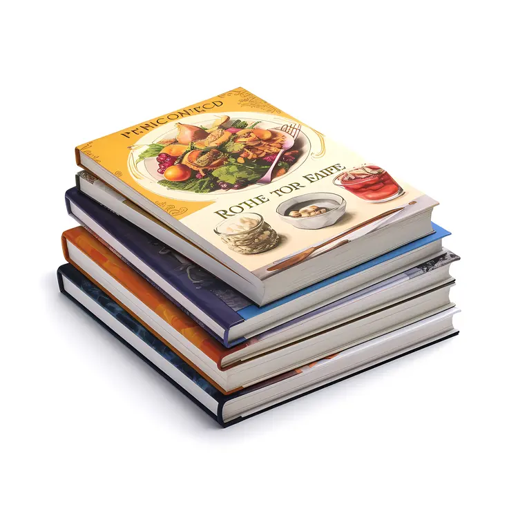 Stack of Hardcover Books for Reading and Education