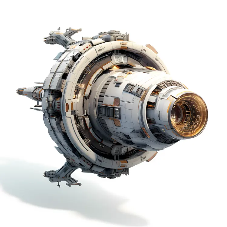 Futuristic Spaceship Design for Sci-Fi Enthusiasts