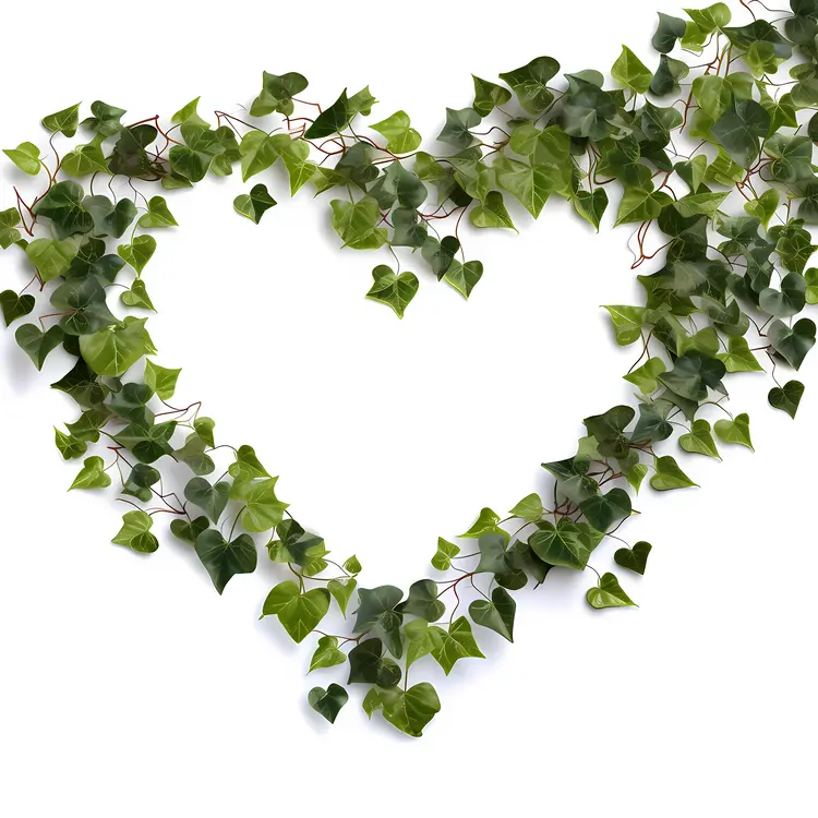 Heart-Shaped Ivy Decoration