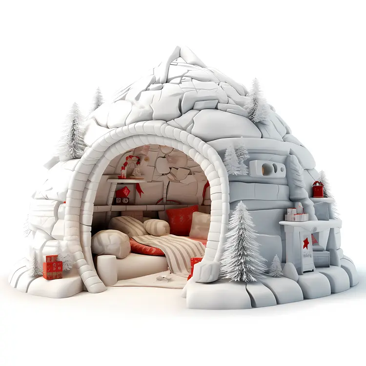 Cozy Interior Igloo