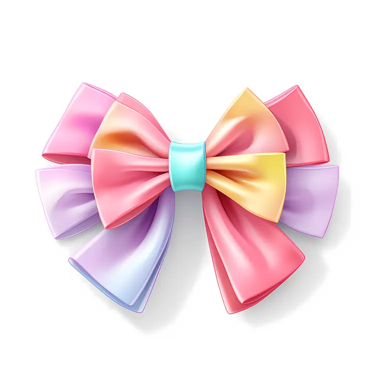 Colorful Rainbow Bow