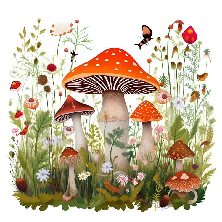 Mushrooms in the Wild