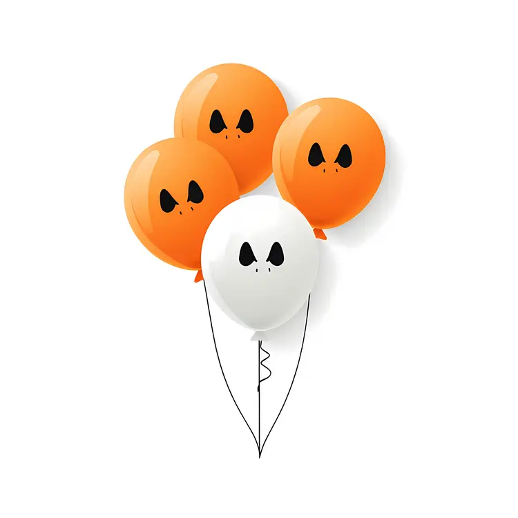 Halloween Ghost Balloons