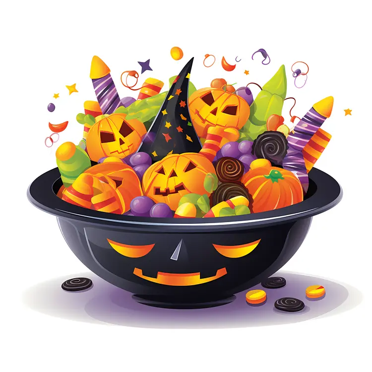 Bowl of Halloween Treats