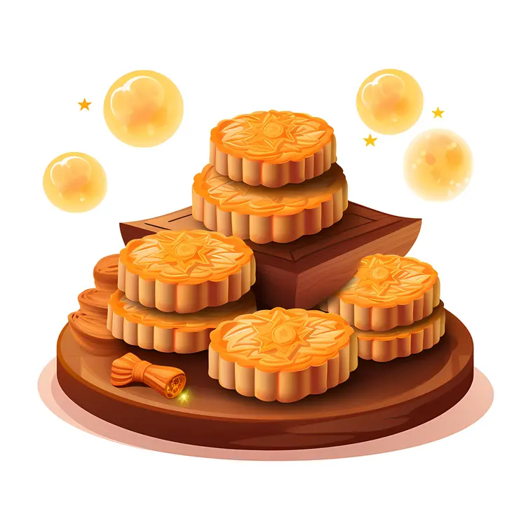 Delicious Mooncakes for Mid-Autumn Festival Celebration