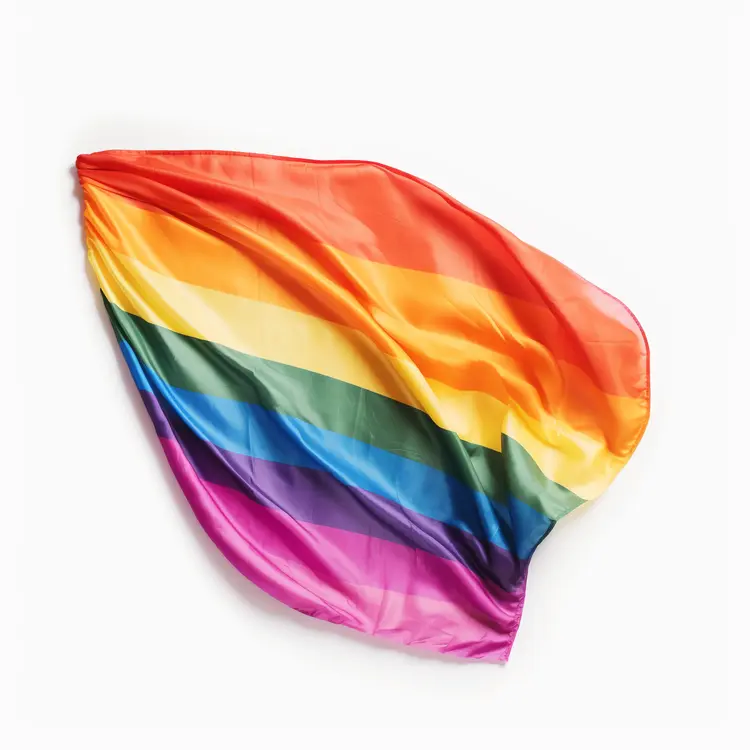 Vibrant Rainbow Flag
