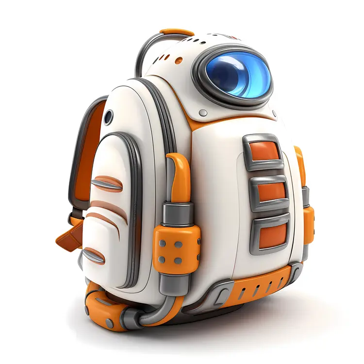 Futuristic Robot Backpack
