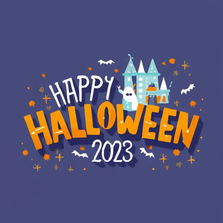 Happy Halloween 2023 with Castle and Ghost