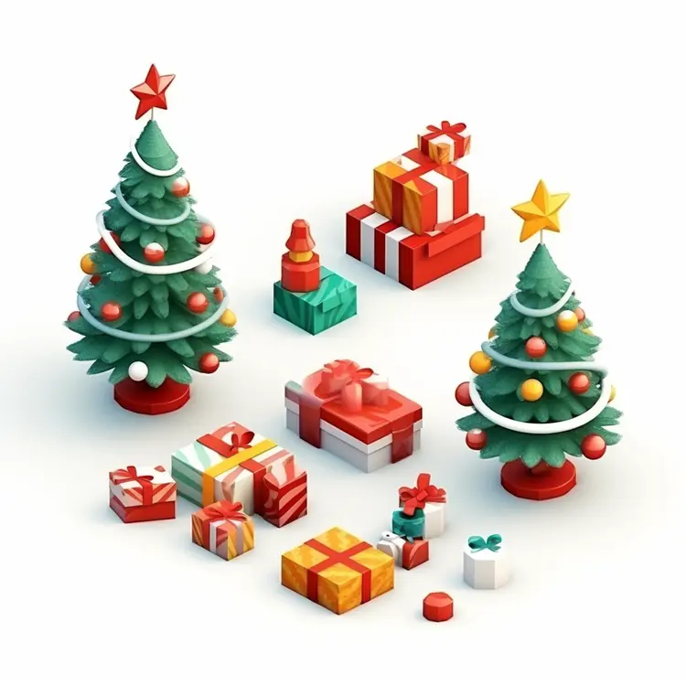 Gifted Christmas Trees